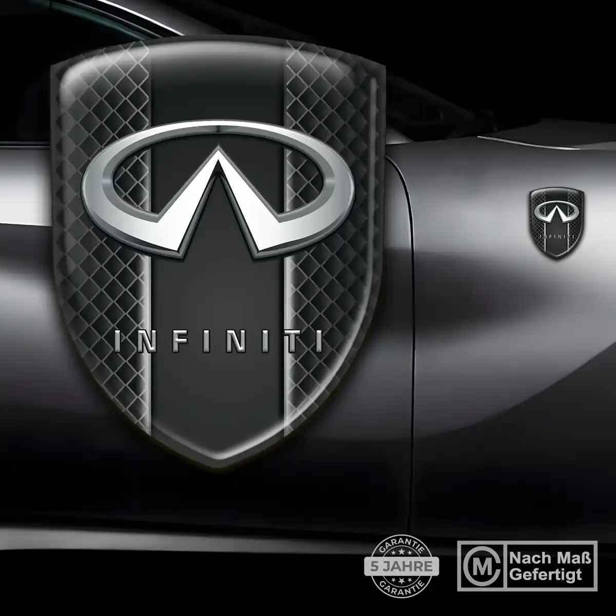Infiniti Emblem Aufkleber Wappen Auto Limitierte Auflage