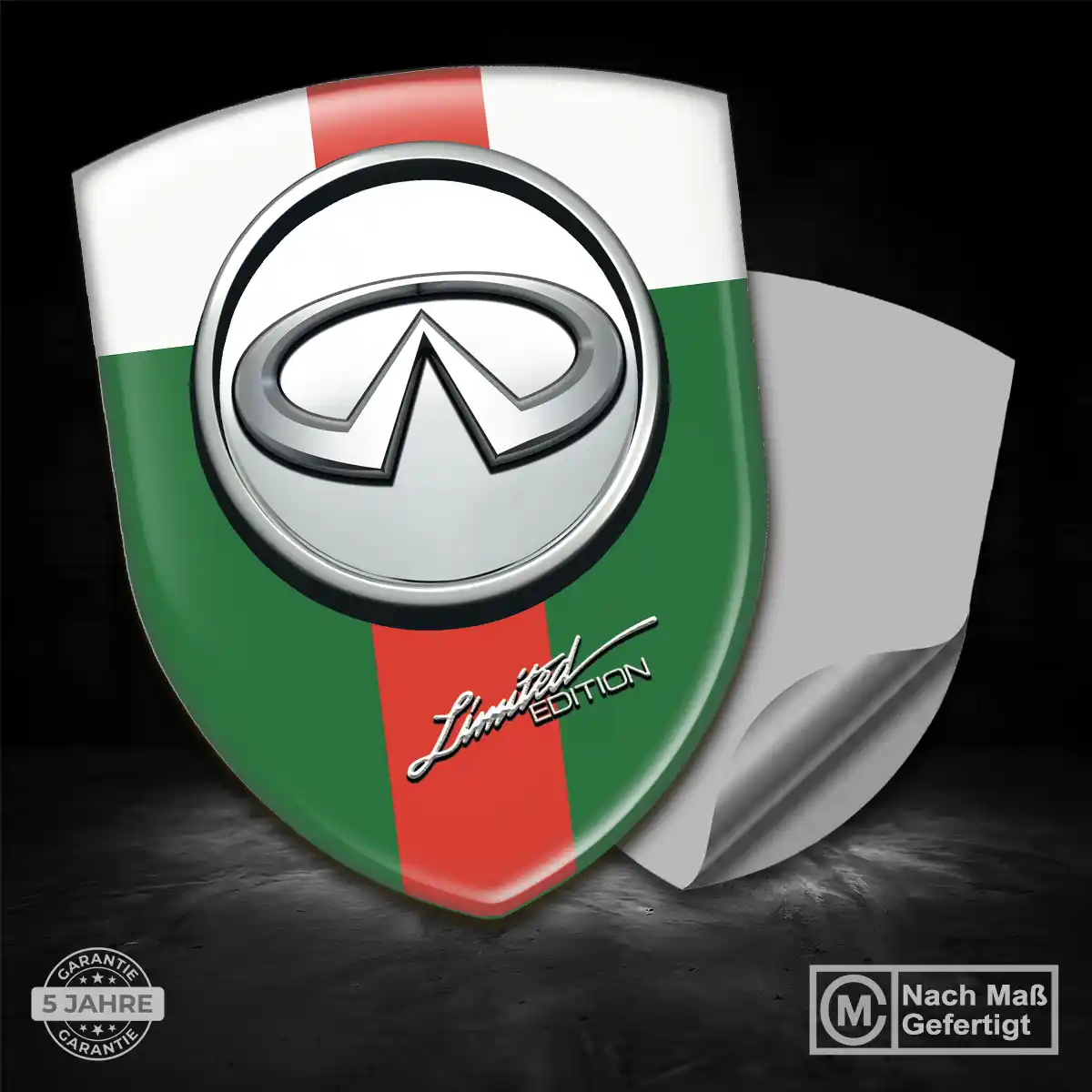 Infiniti Emblem Aufkleber Wappen Auto Luxus-Edition