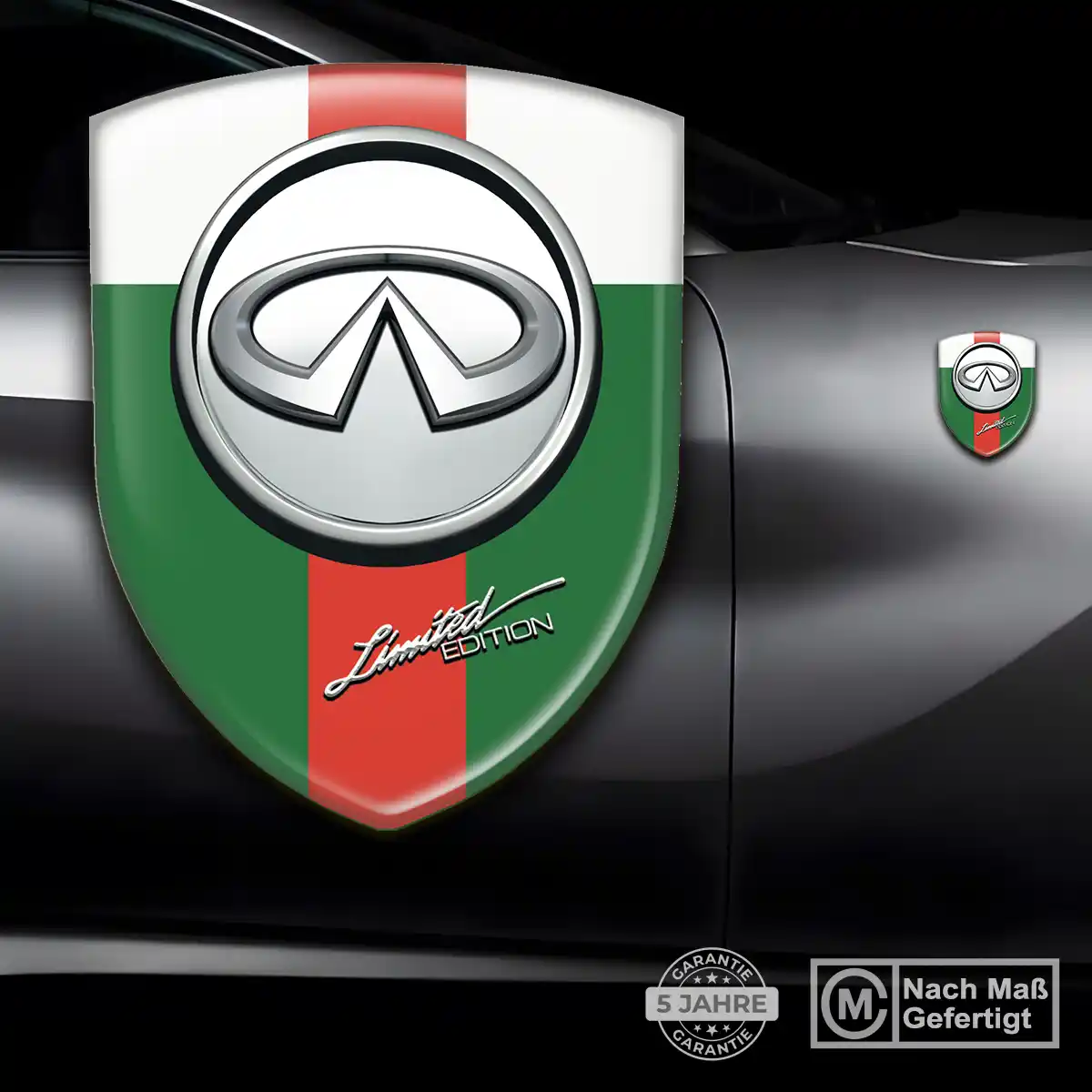 Infiniti Emblem Aufkleber Wappen Auto Luxus-Edition