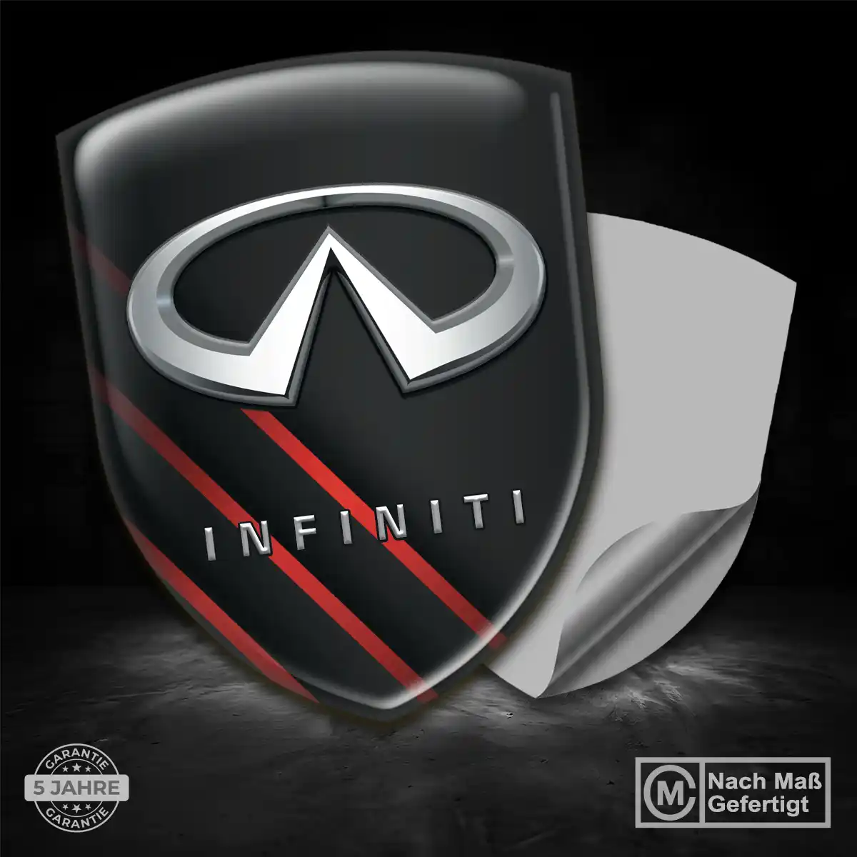 Infiniti Emblem Aufkleber Wappen Auto Modernes Design