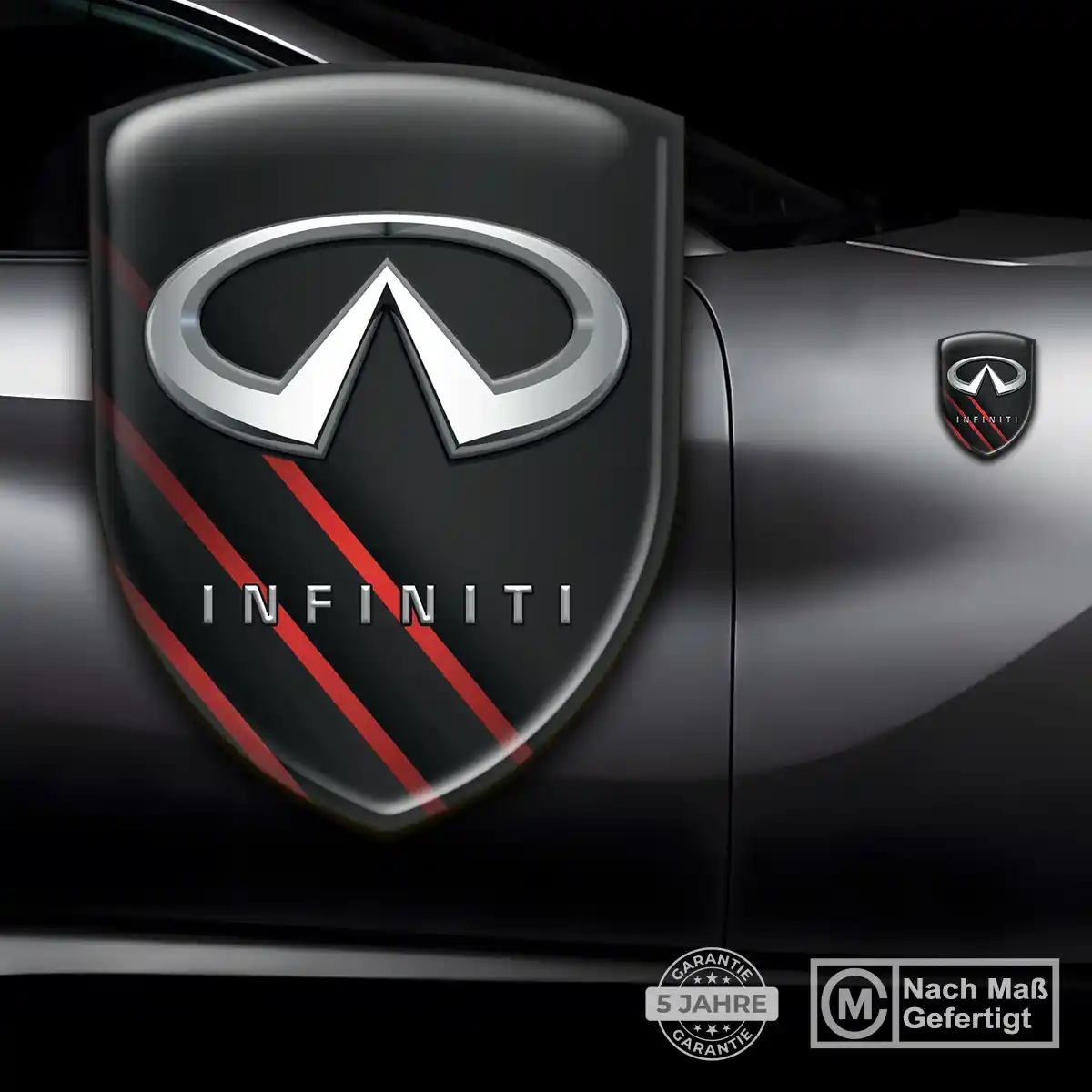 Infiniti Emblem Aufkleber Wappen Auto Modernes Design