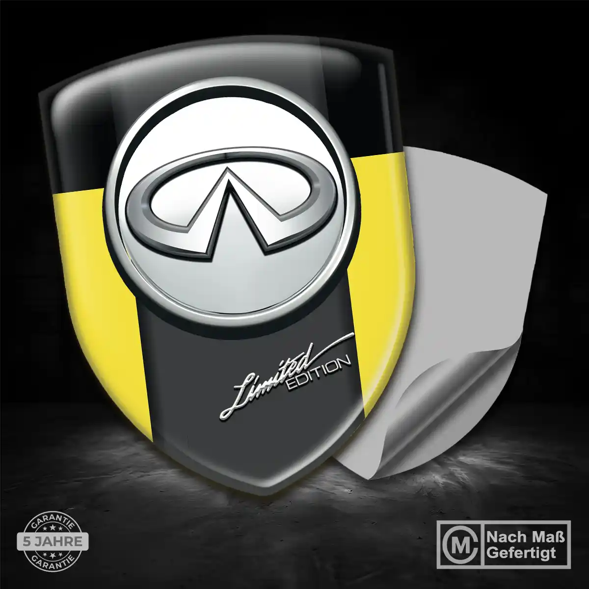 Infiniti Emblem Aufkleber Wappen Auto Premium-Edition