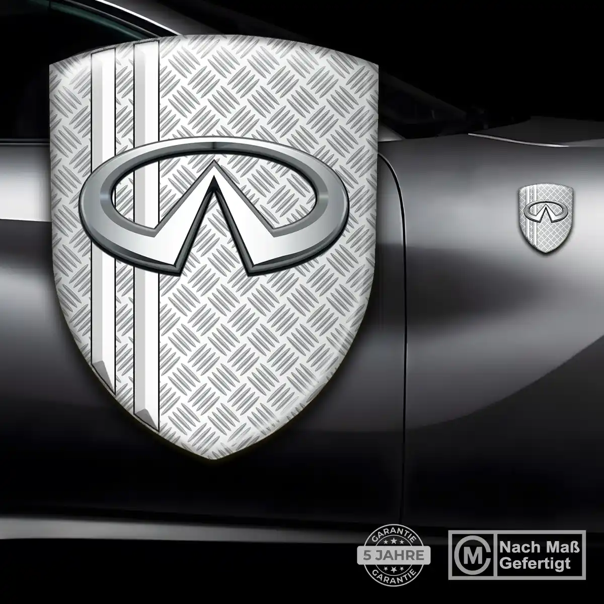 Infiniti Emblem Aufkleber Wappen Auto Premiumqualität