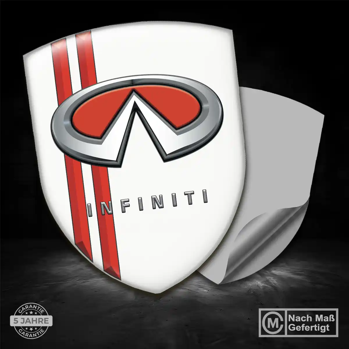 Infiniti Emblem Aufkleber Wappen Auto Spitzenqualität