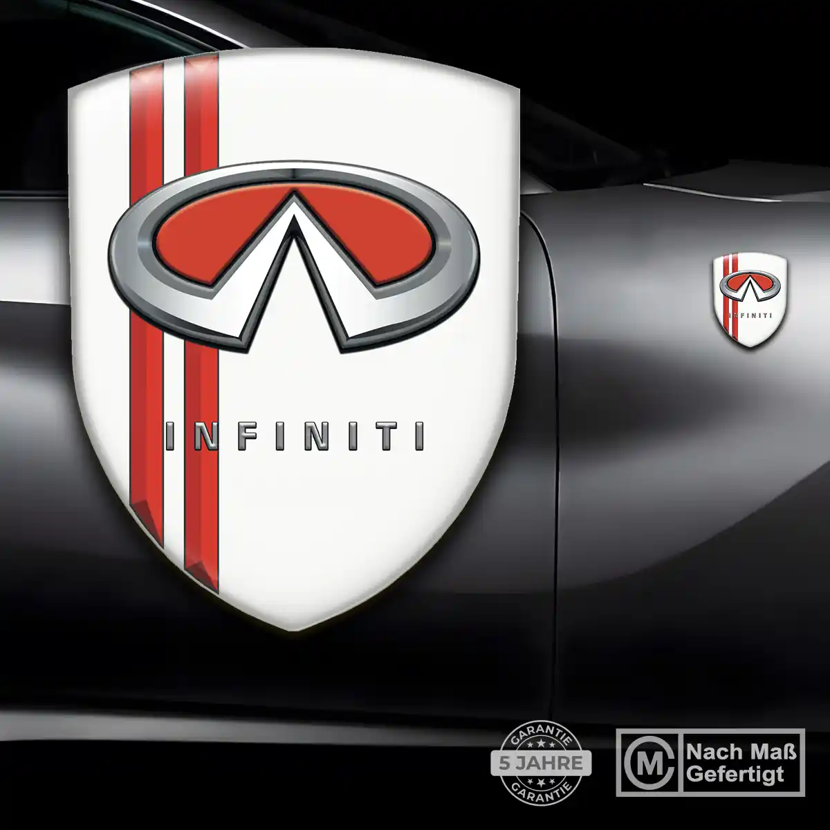 Infiniti Emblem Aufkleber Wappen Auto Spitzenqualität