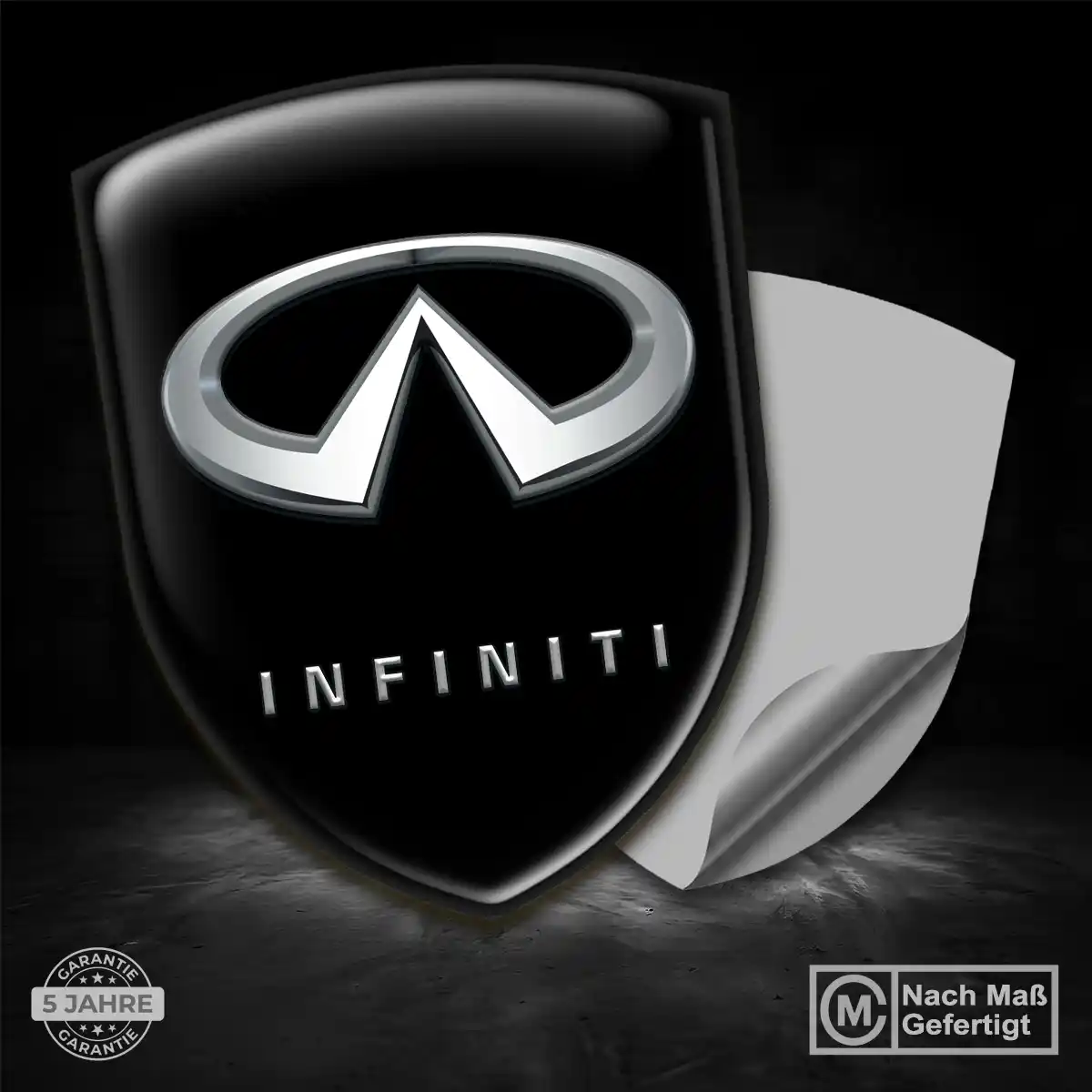Infiniti Emblem Aufkleber Wappen Auto Stilvolles Design