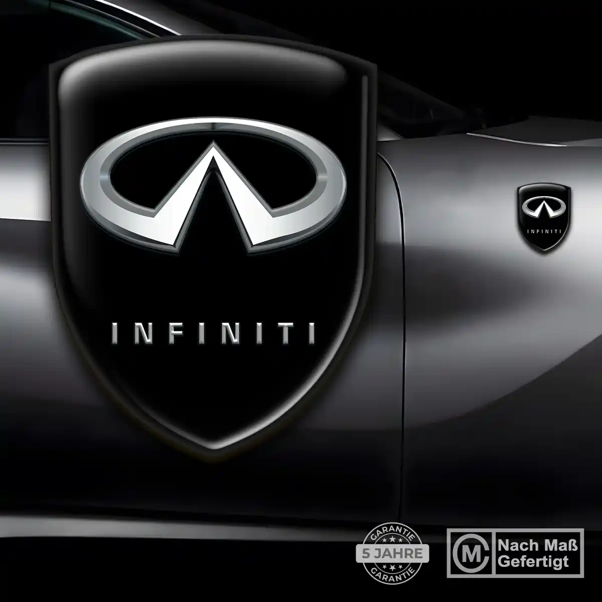 Infiniti Emblem Aufkleber Wappen Auto Stilvolles Design
