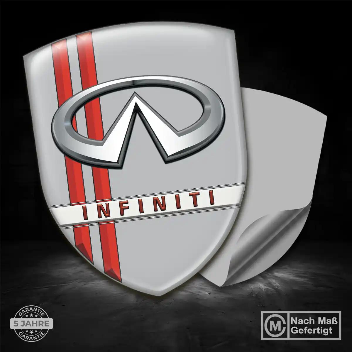 Infiniti Emblem Aufkleber Wappen Exterieurdesign