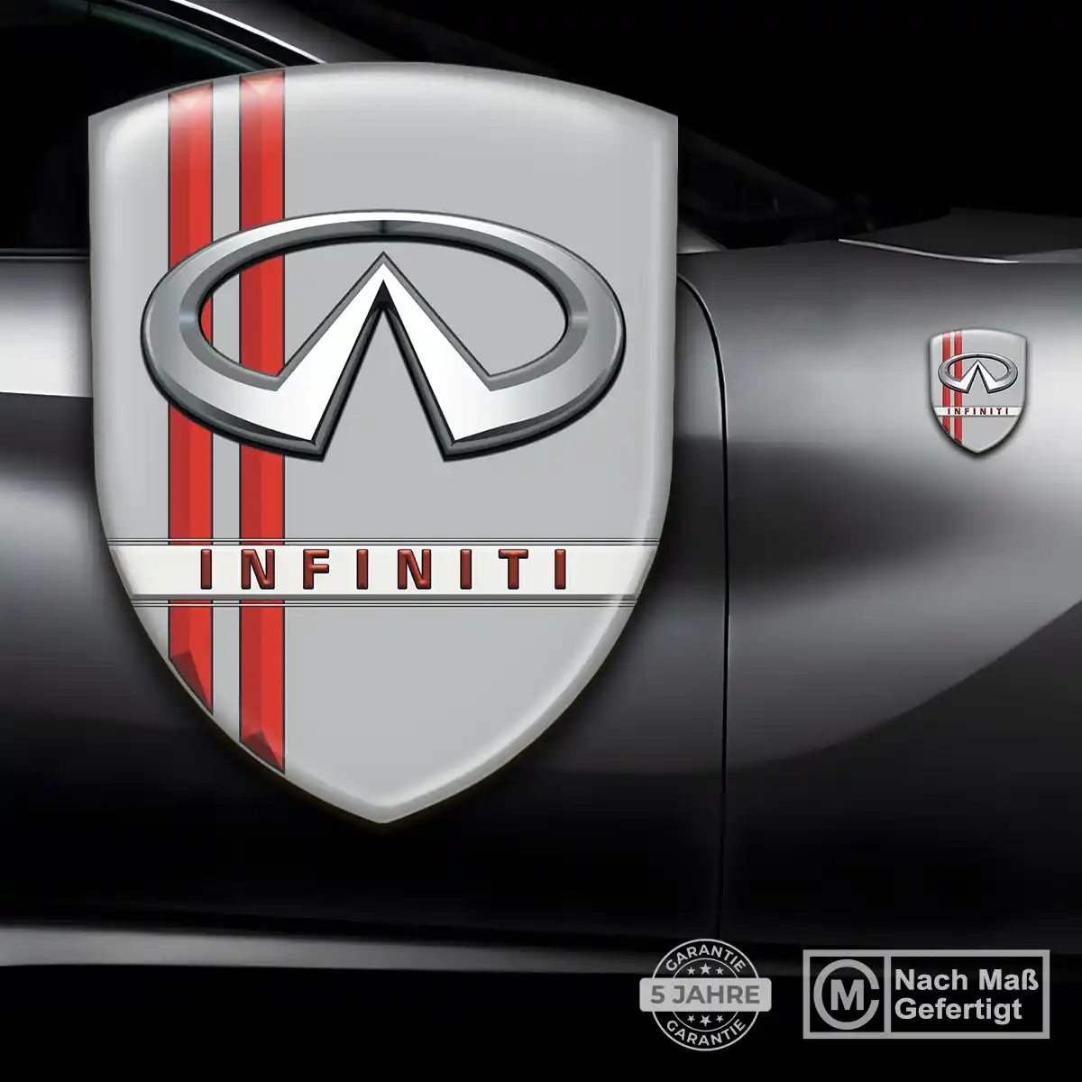 Infiniti Emblem Aufkleber Wappen Exterieurdesign