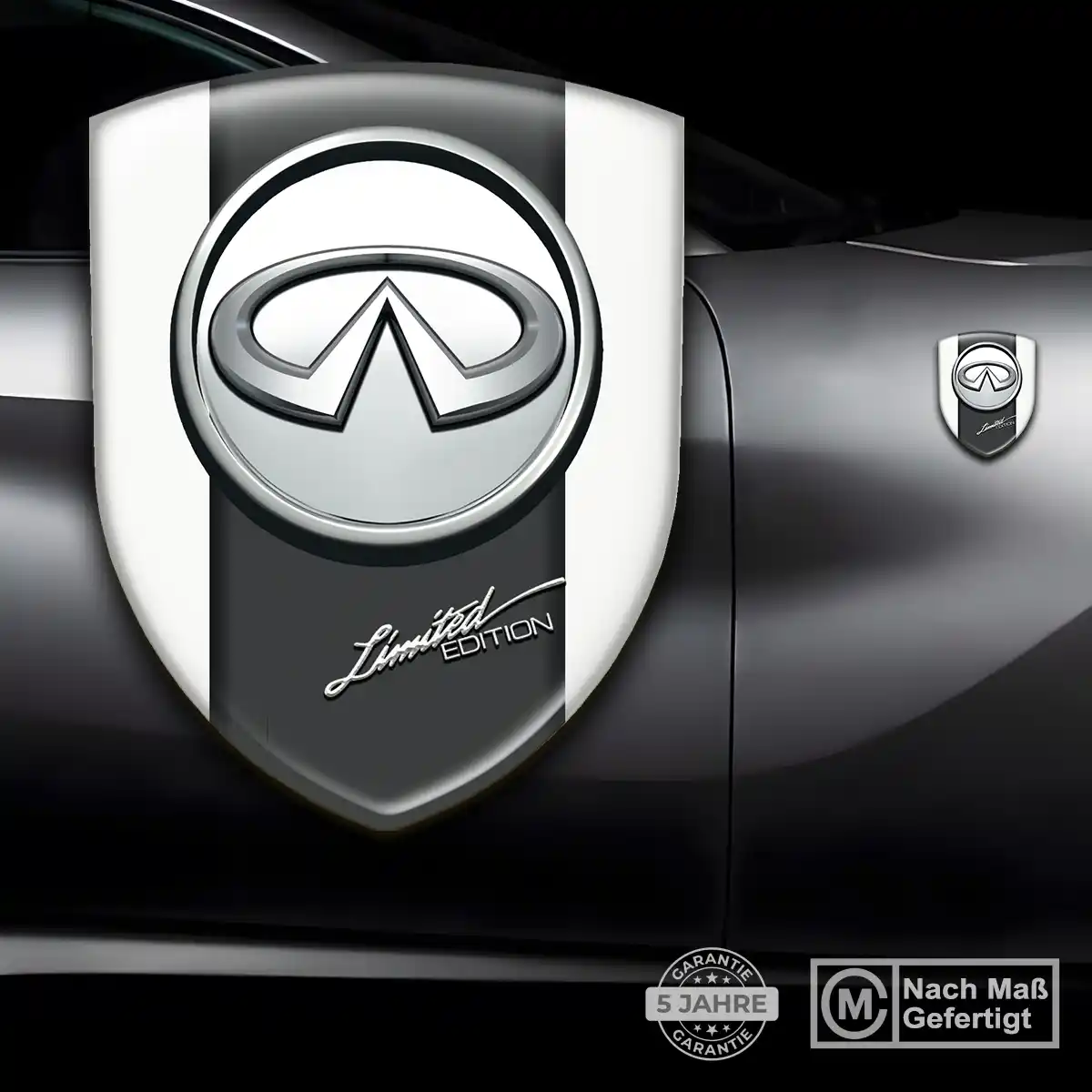 Infiniti Emblem Aufkleber Wappen Limitierte Auflage