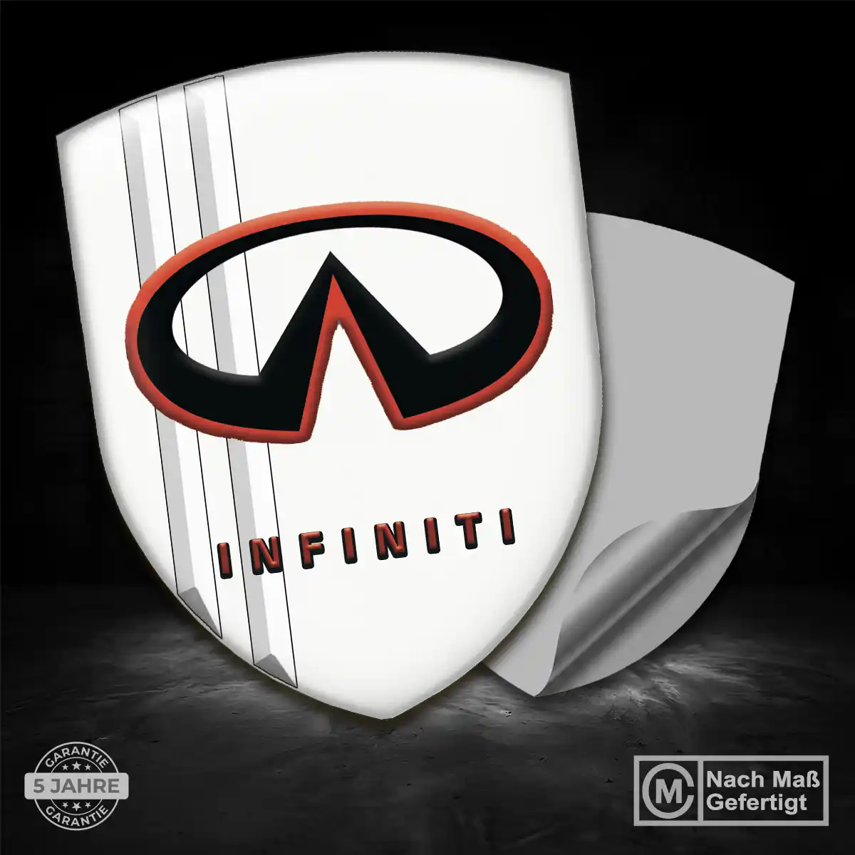 Infiniti Emblem Aufkleber Wappen Markenedition
