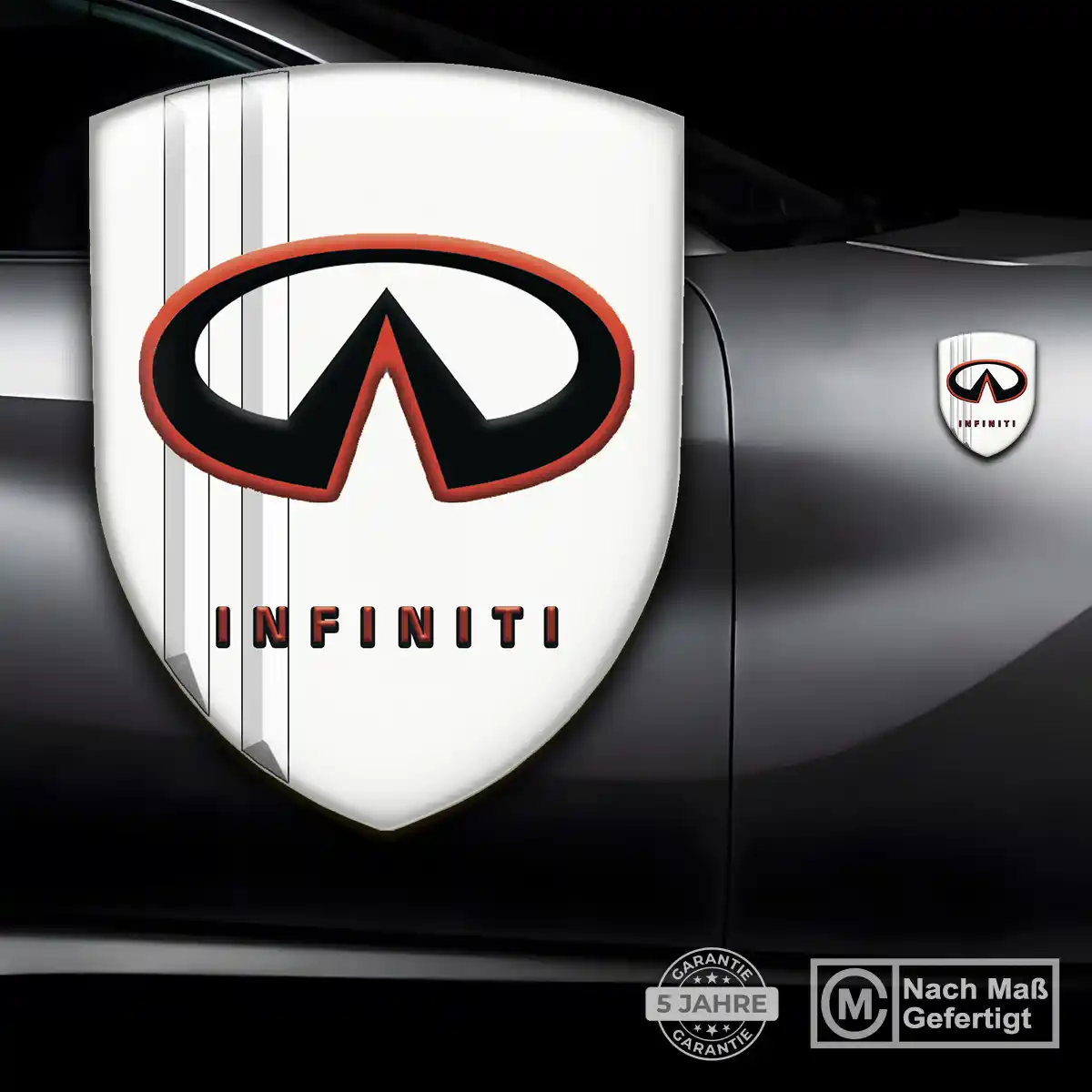 Infiniti Emblem Aufkleber Wappen Markenedition