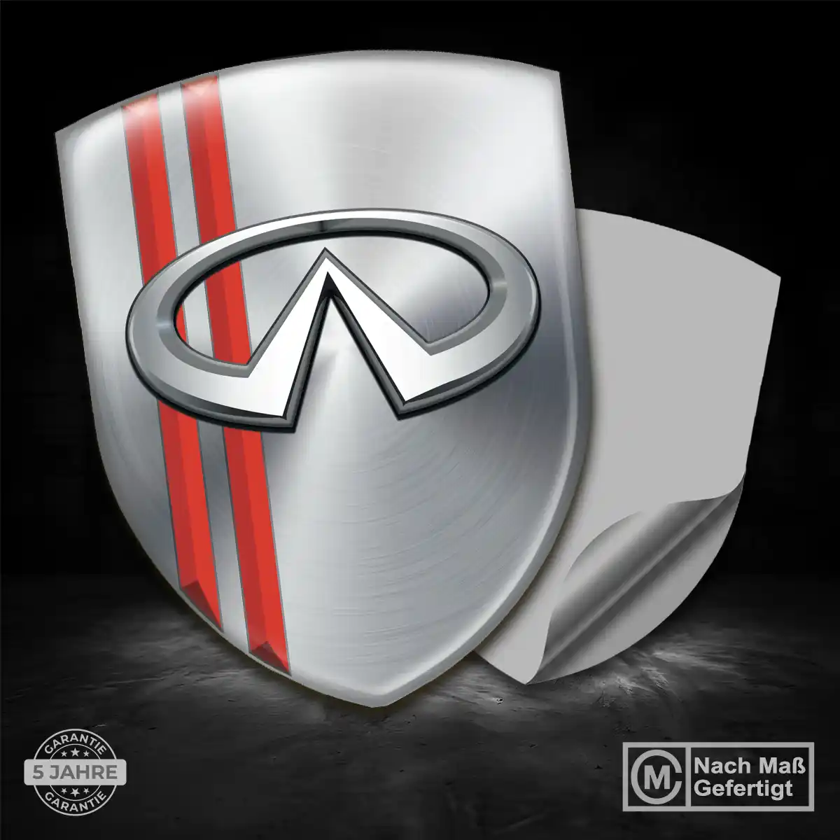 Infiniti Emblem Aufkleber Wappen Modernes Design