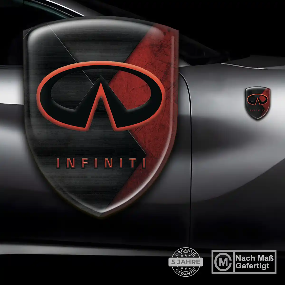 Infiniti Emblem Aufkleber Wappen Premiumqualität