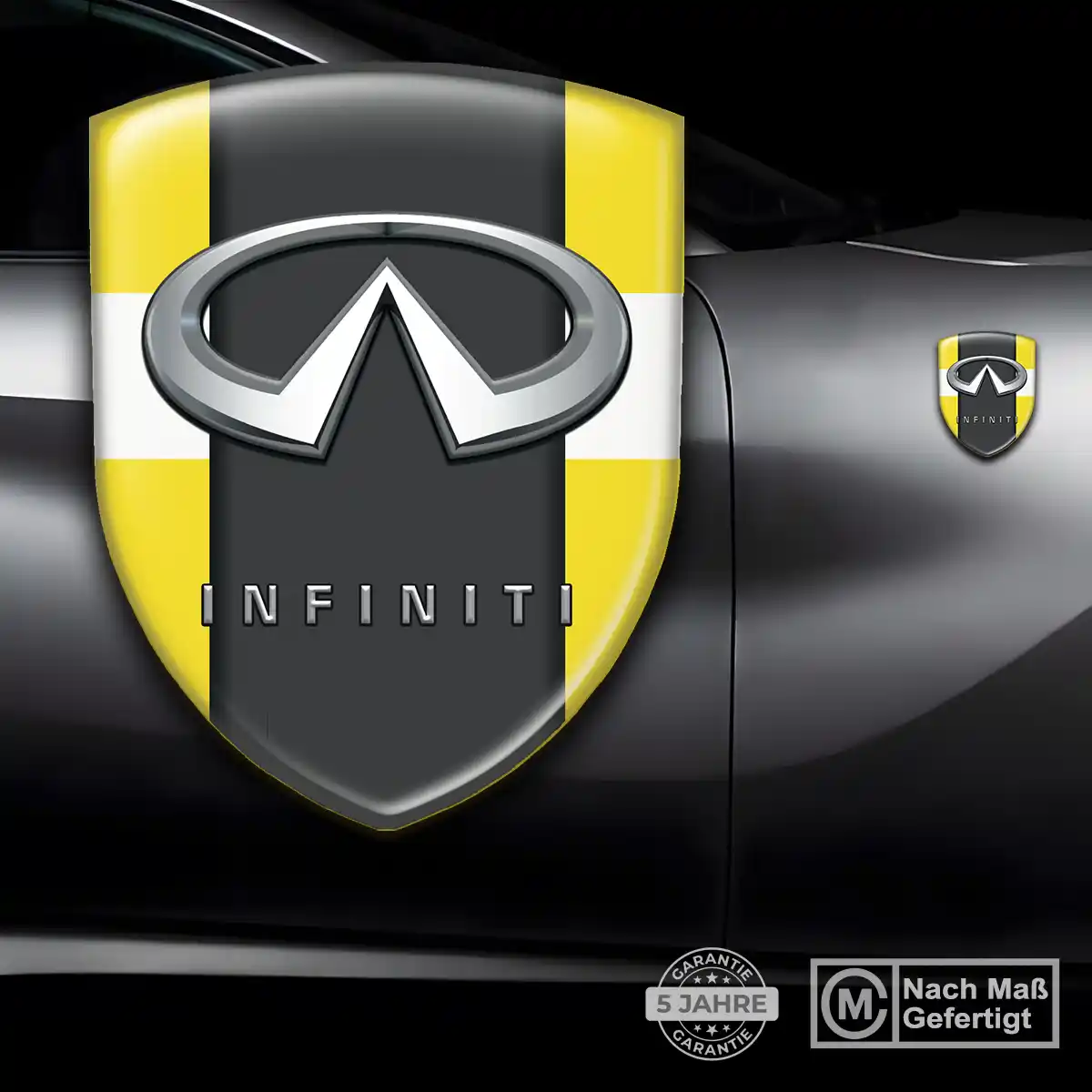 Infiniti Emblem Aufkleber Wappen Spitzenqualität