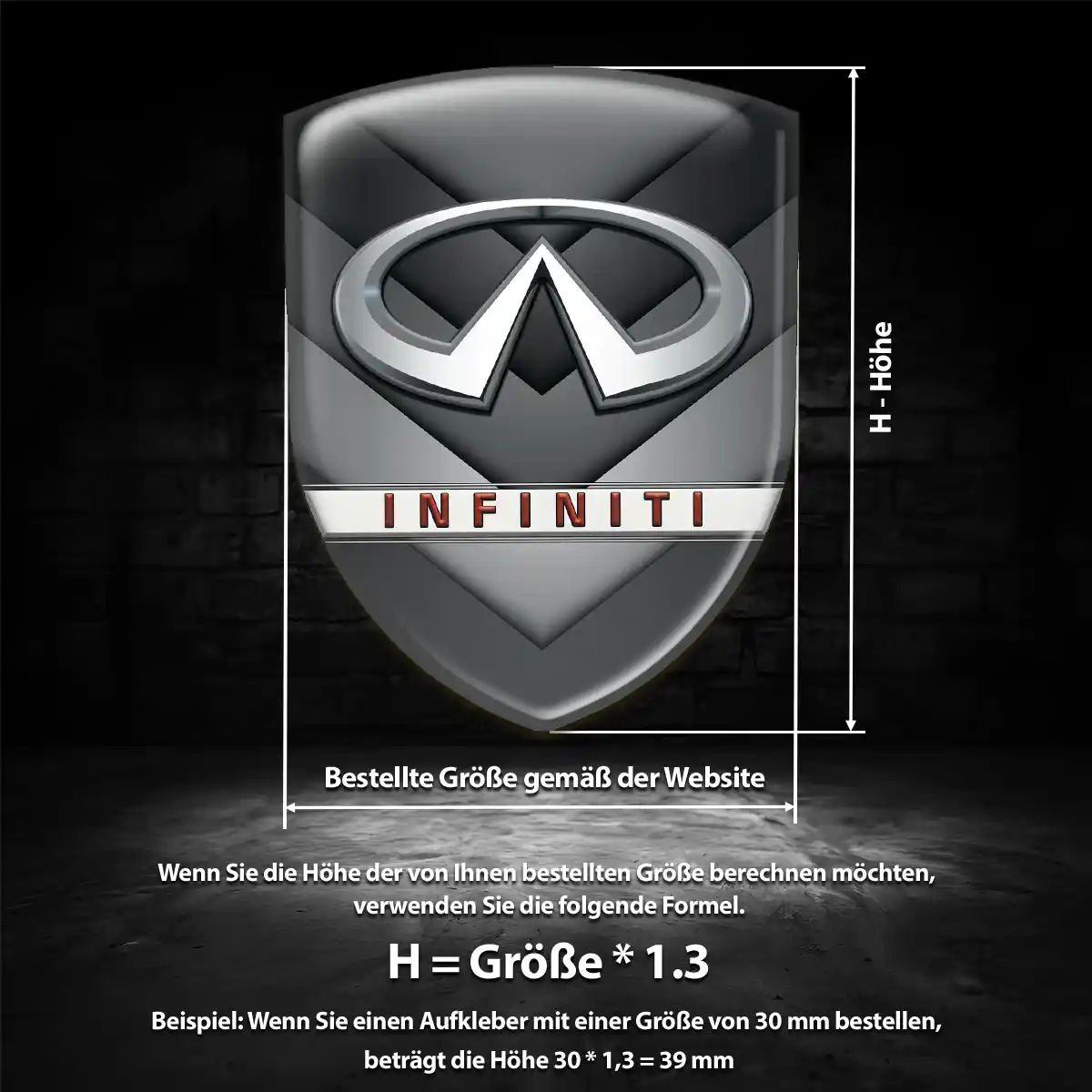 Infiniti Emblem Auto Interieurdesign
