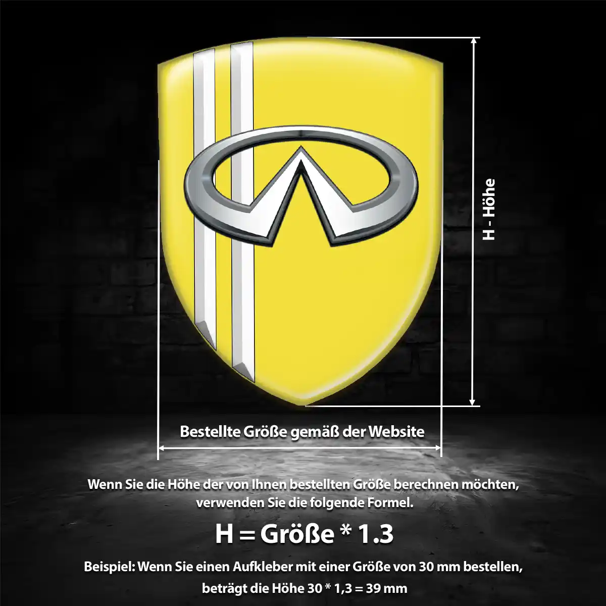 Infiniti Emblem Auto Markenedition