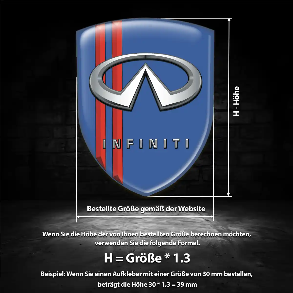 Infiniti Emblem Auto Modernes Design