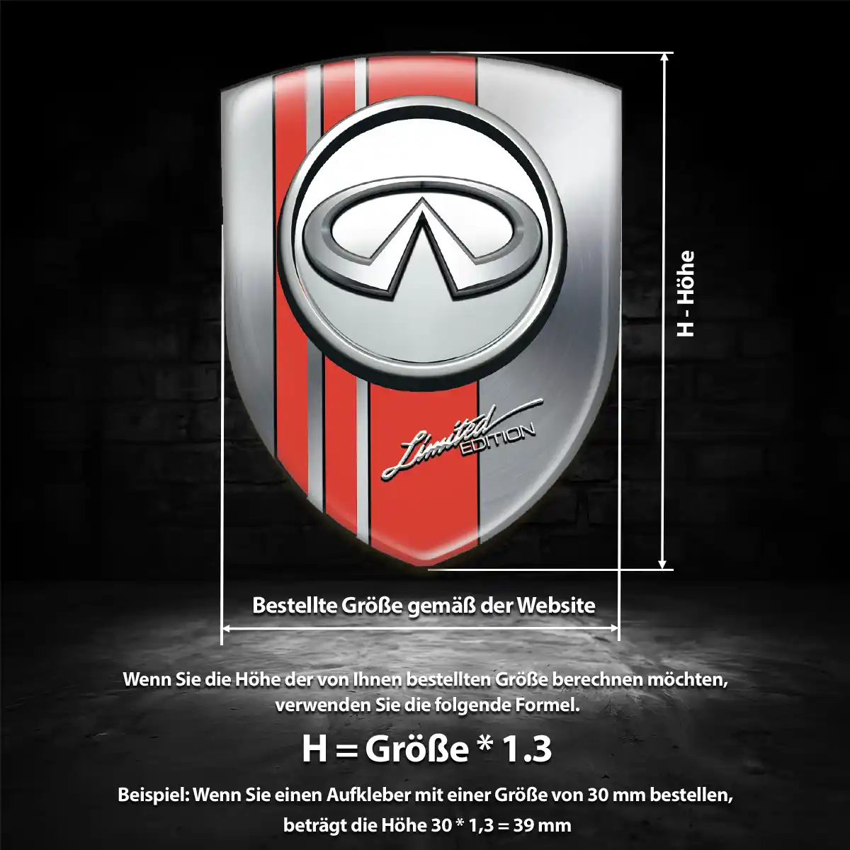 Infiniti Emblem Auto Premium-Edition