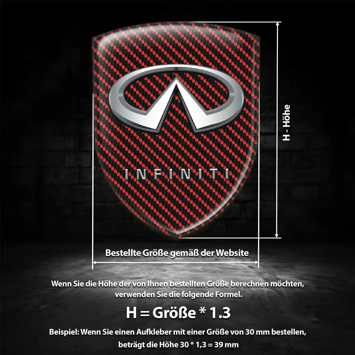 Infiniti Emblem Höchste Qualität