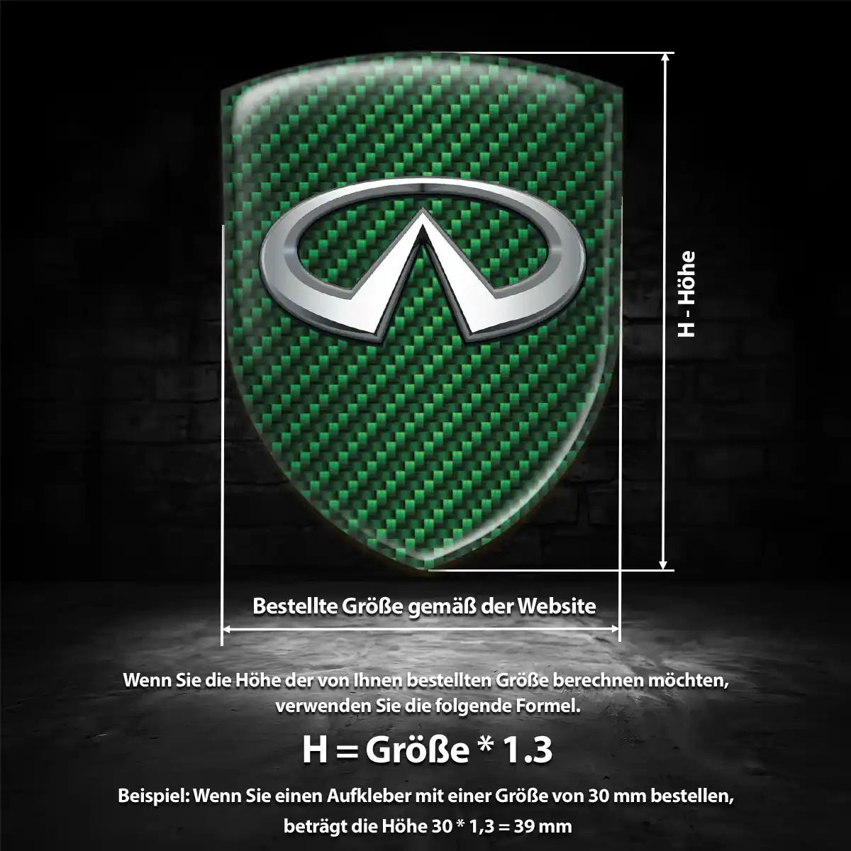 Infiniti Emblem Premium-Edition