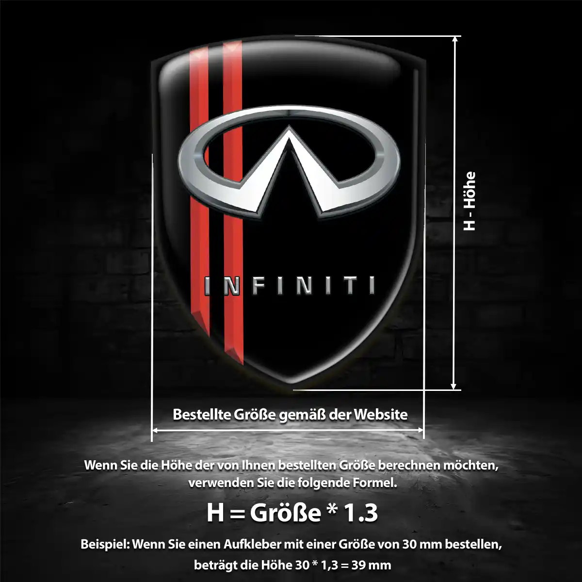 Infiniti Emblem Spitzenqualität