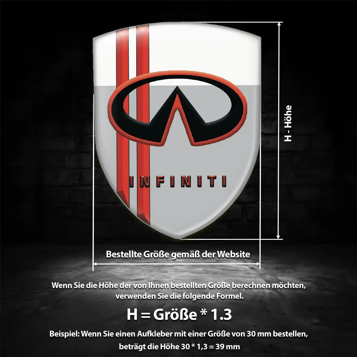 Infiniti Emblem Stilvolles Design