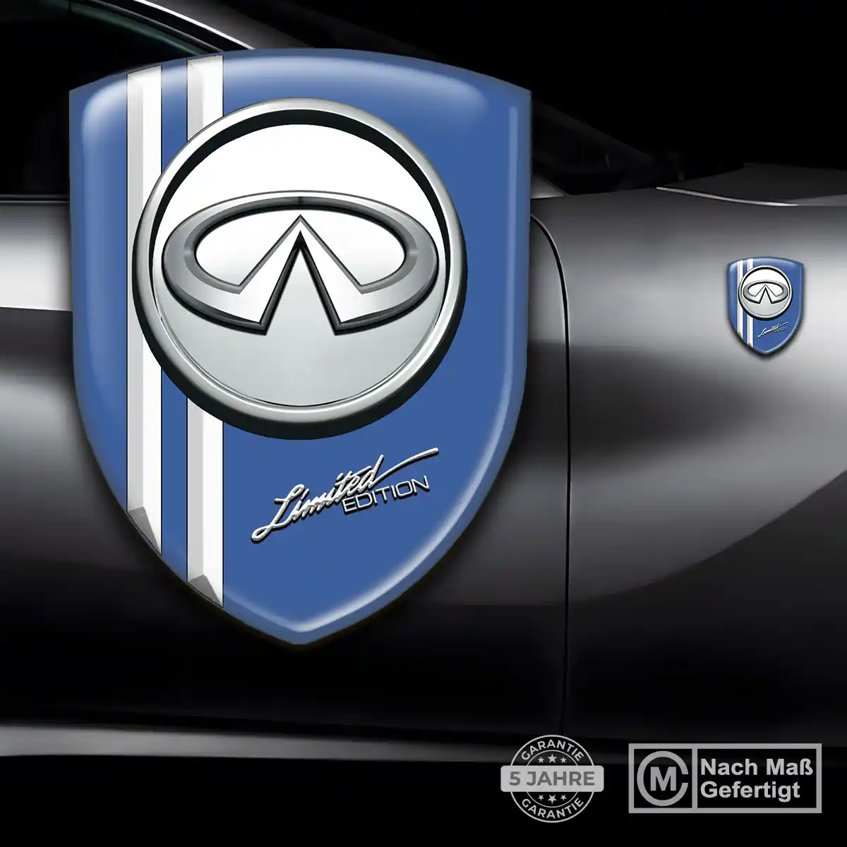 Infiniti Emblem Wappen Aufkleber Auto Elegantes Design