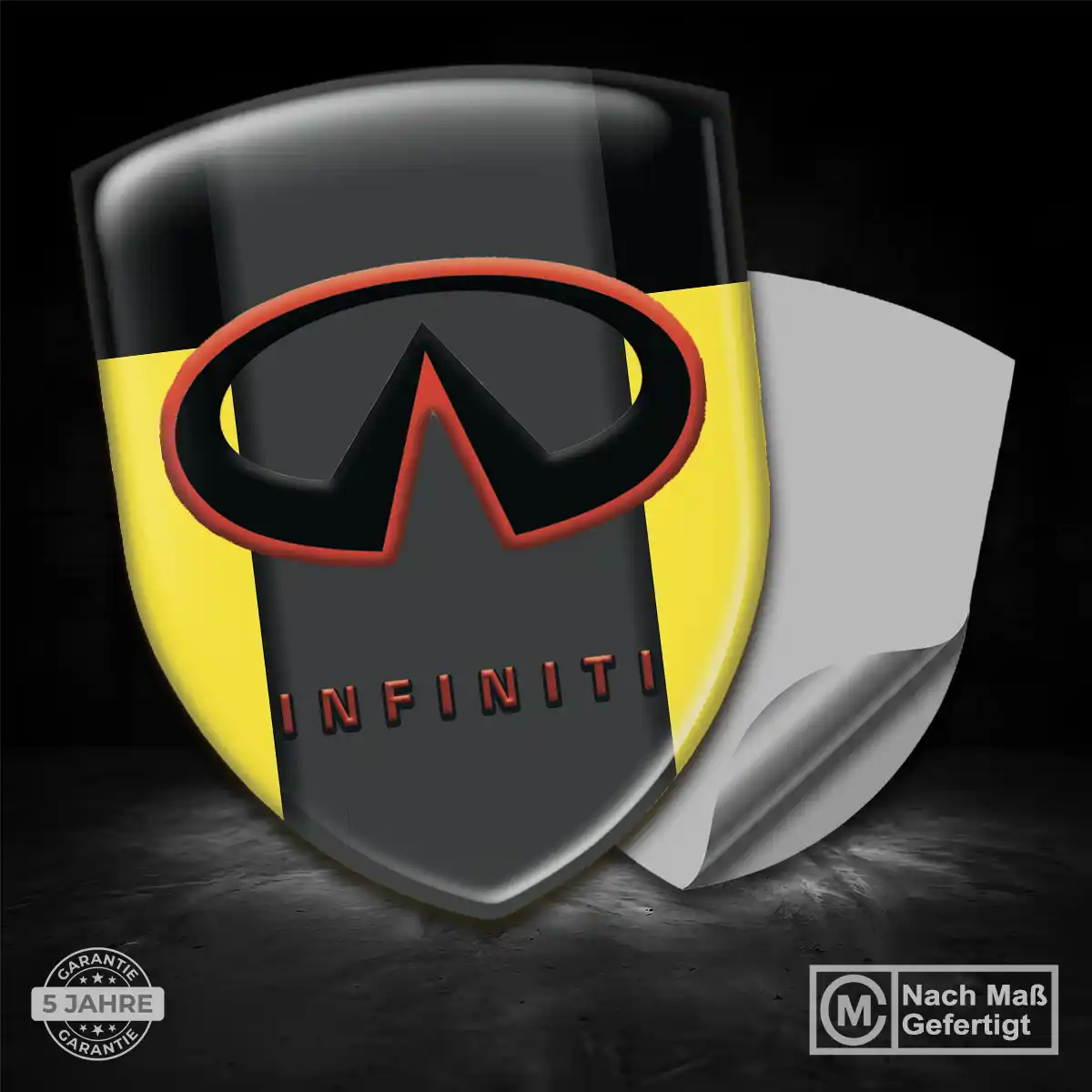 Infiniti Emblem Wappen Aufkleber Auto Erstklassige Qualität