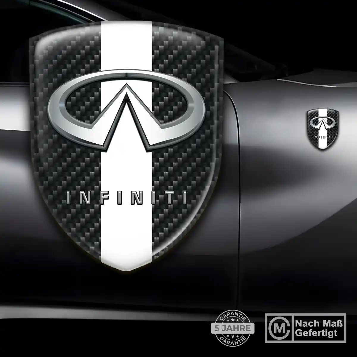 Infiniti Emblem Wappen Aufkleber Auto Höchste Qualität
