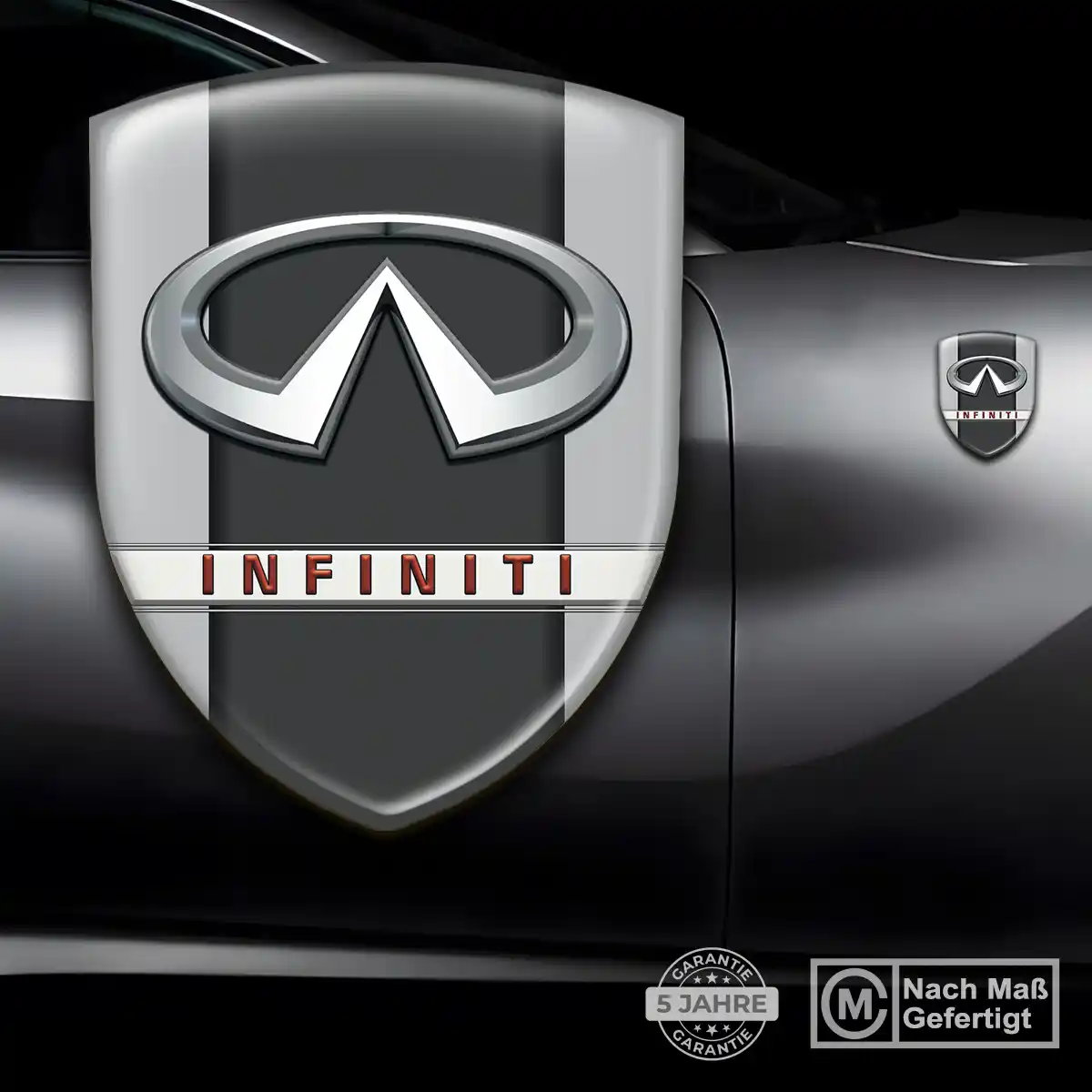 Infiniti Emblem Wappen Aufkleber Auto Hohe Qualität