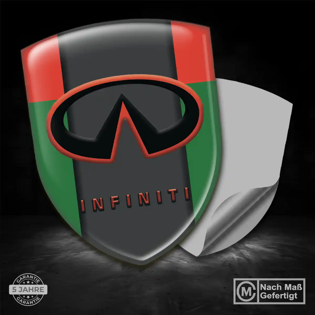 Infiniti Emblem Wappen Aufkleber Auto Limitierte Auflage