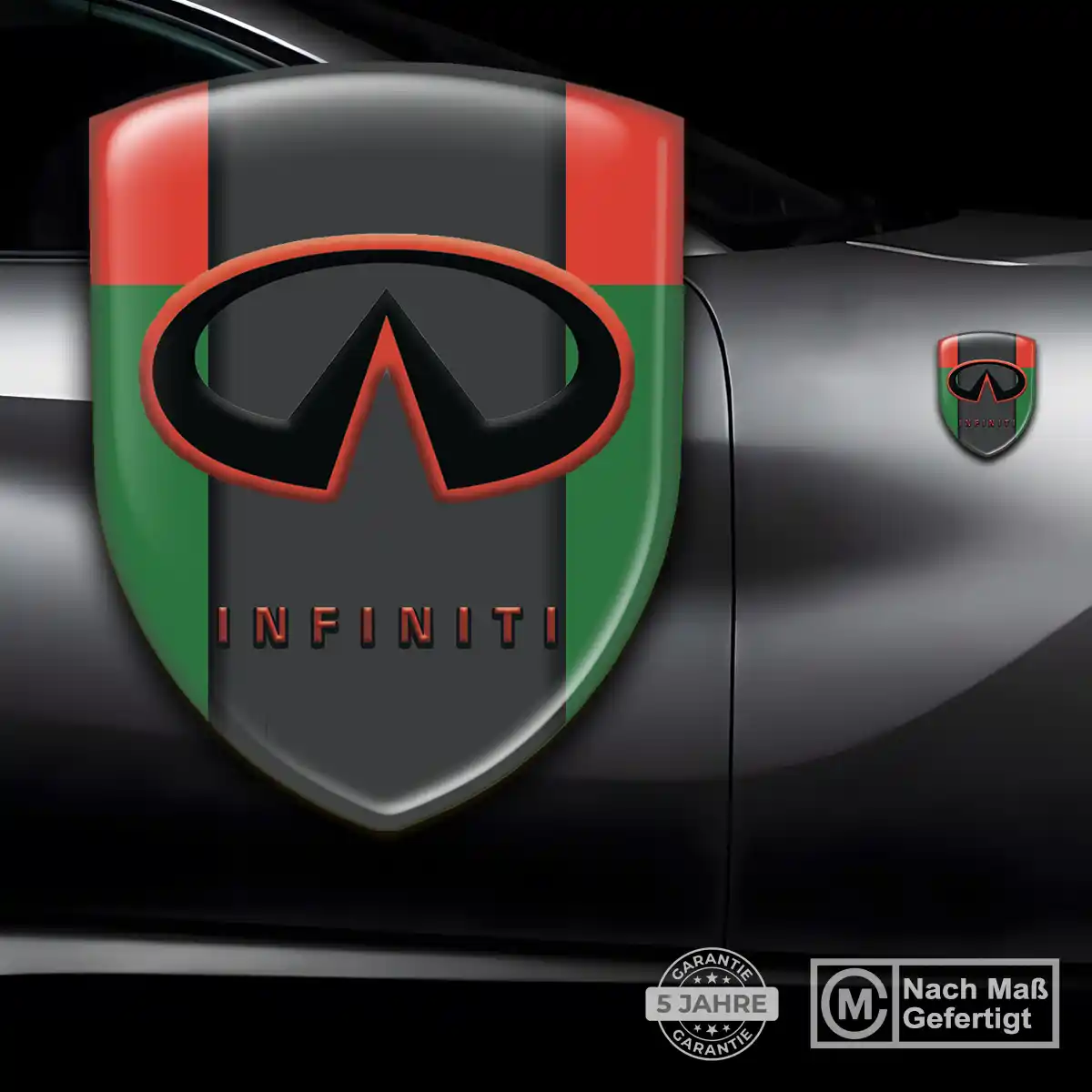 Infiniti Emblem Wappen Aufkleber Auto Limitierte Auflage