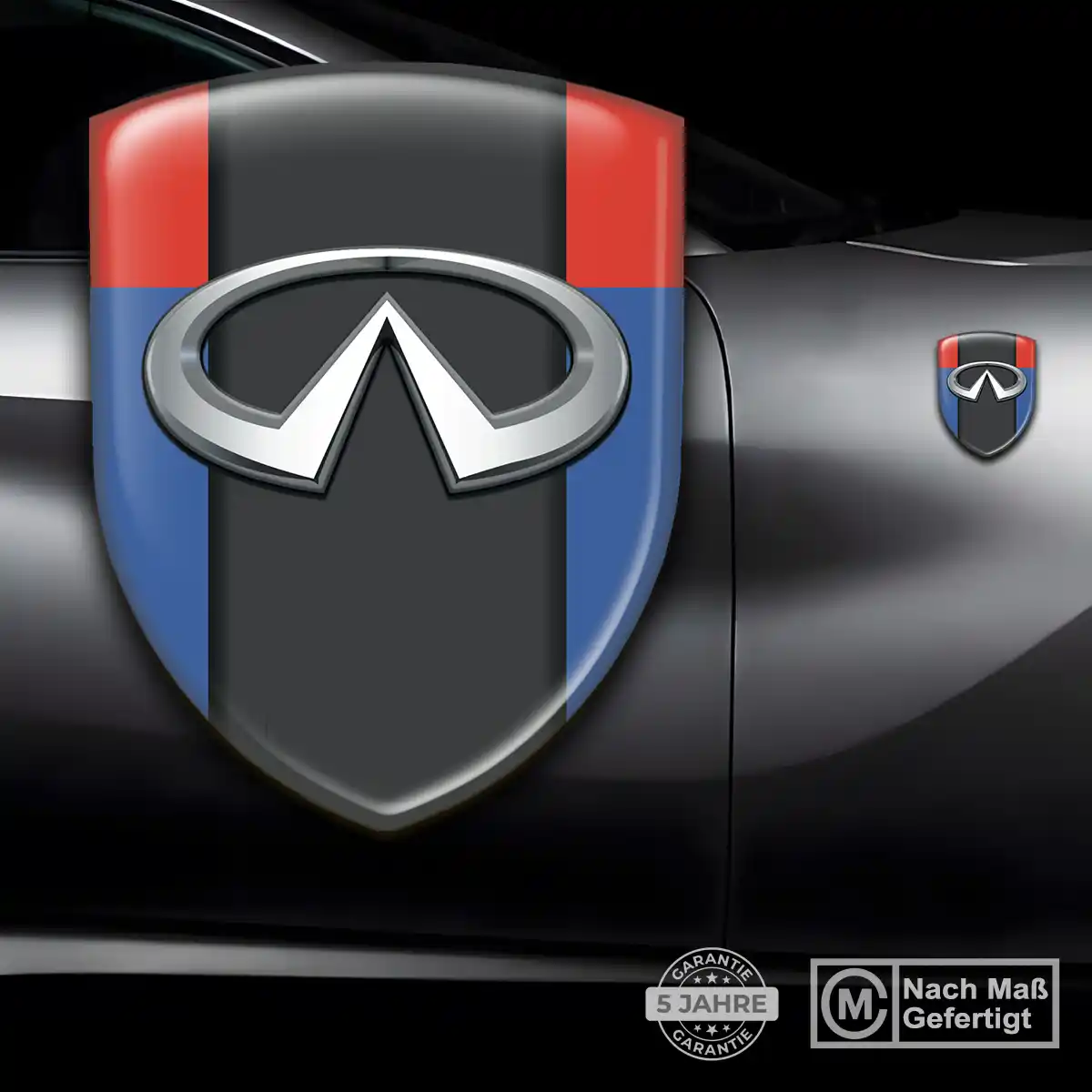 Infiniti Emblem Wappen Aufkleber Auto Markenedition