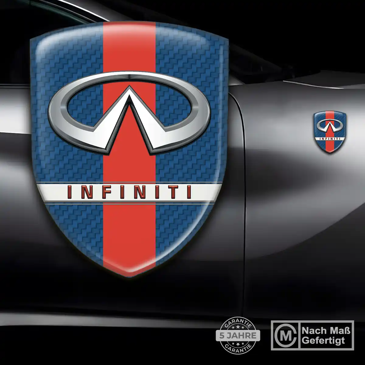 Infiniti Emblem Wappen Aufkleber Auto Premiumqualität