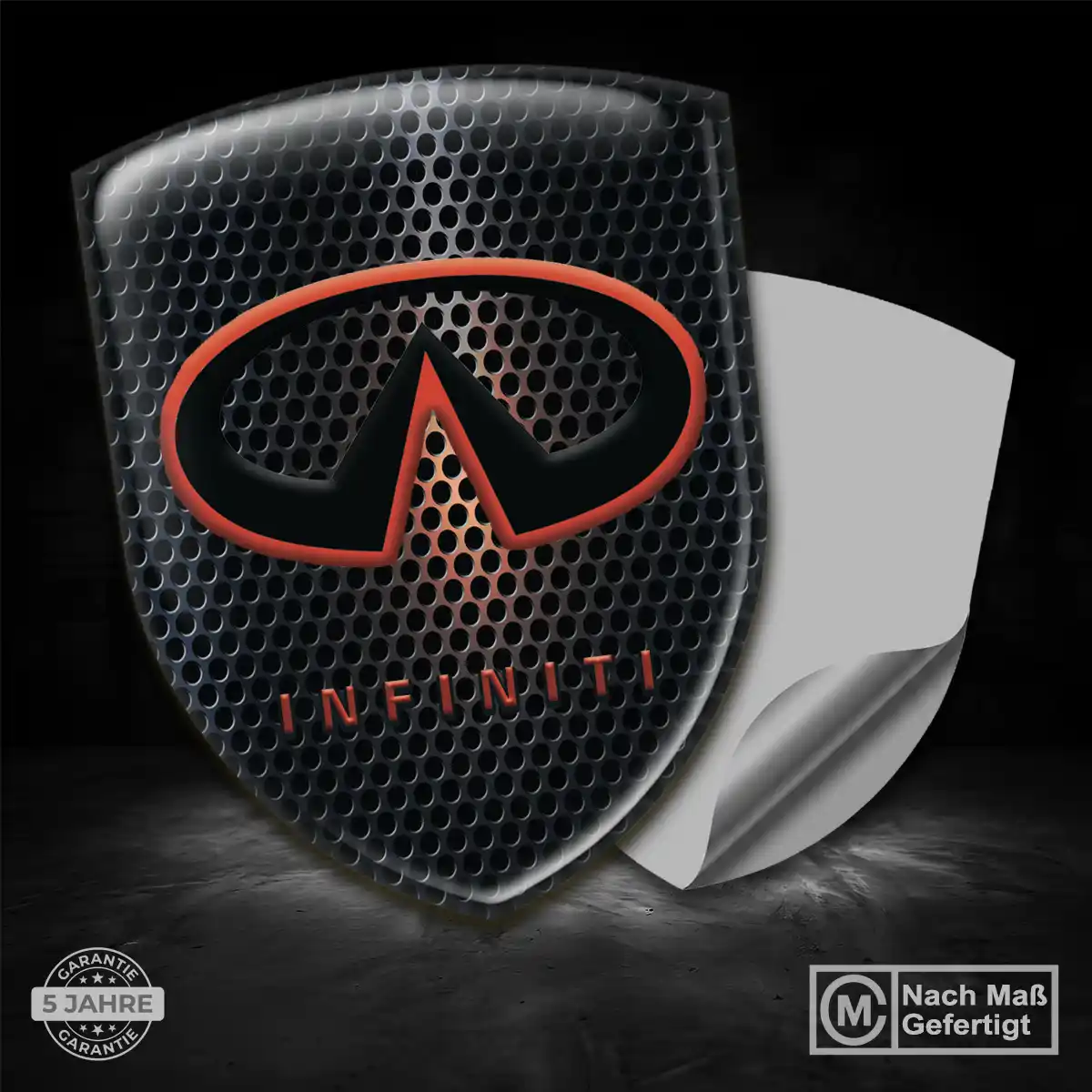Infiniti Emblem Wappen Aufkleber Auto Stilvolles Design