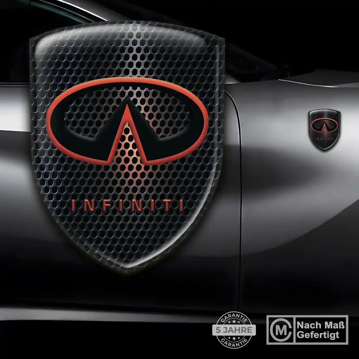 Infiniti Emblem Wappen Aufkleber Auto Stilvolles Design
