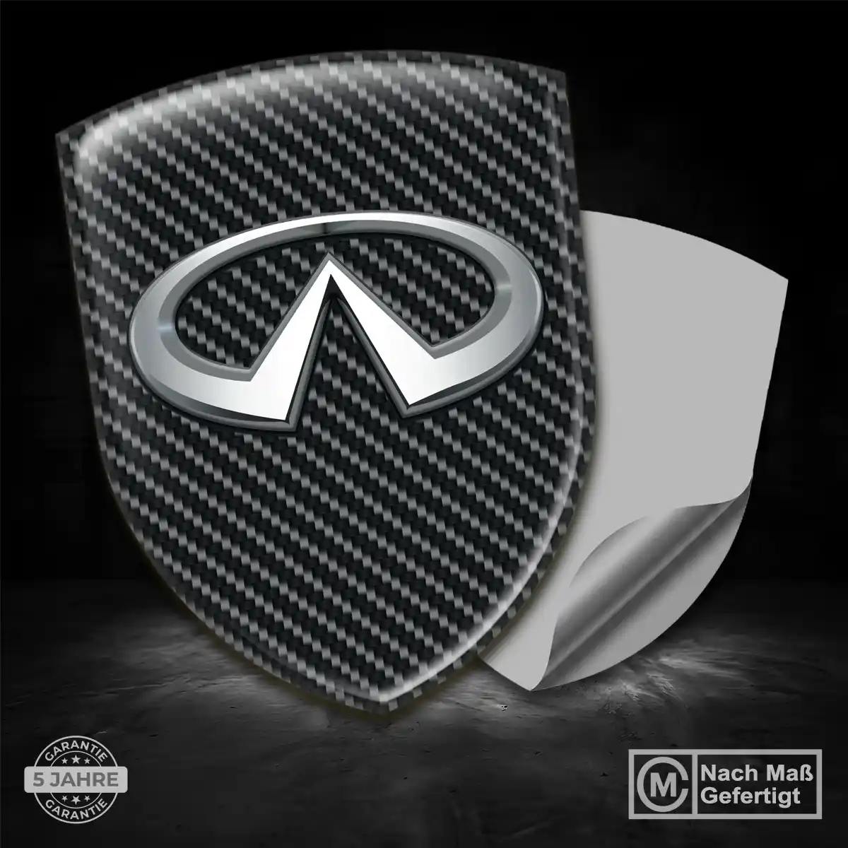 Infiniti Emblem Wappen Aufkleber Überzeugende Qualität