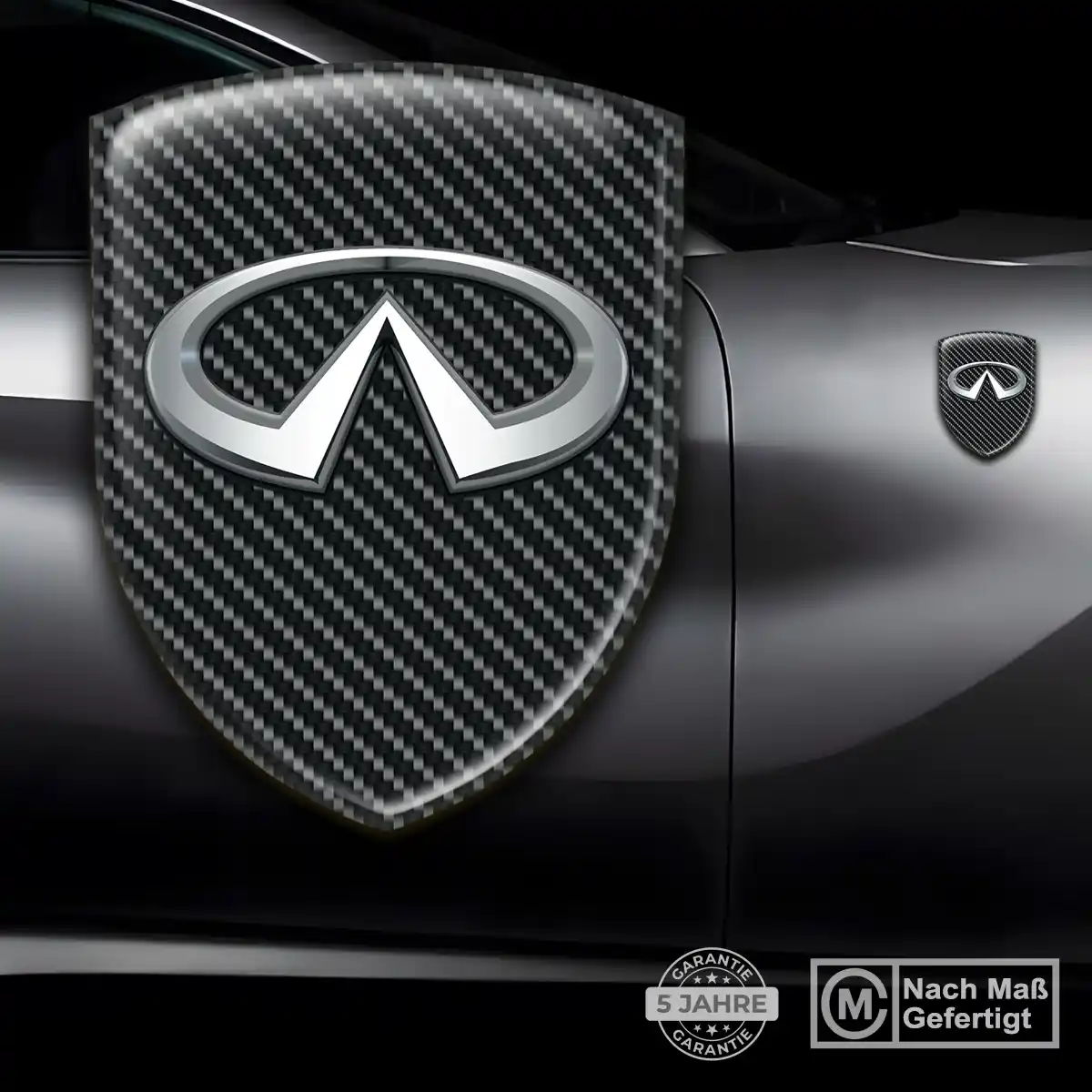 Infiniti Emblem Wappen Aufkleber Überzeugende Qualität