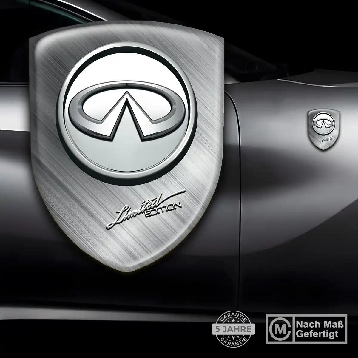 Infiniti Emblem Wappen Aufkleber Edles Design