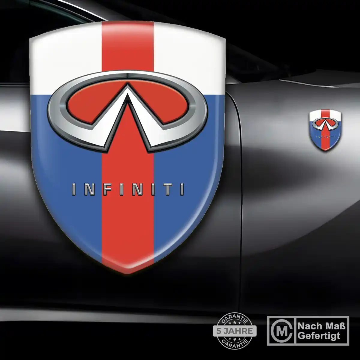 Infiniti Emblem Wappen Aufkleber Erstklassige Qualität