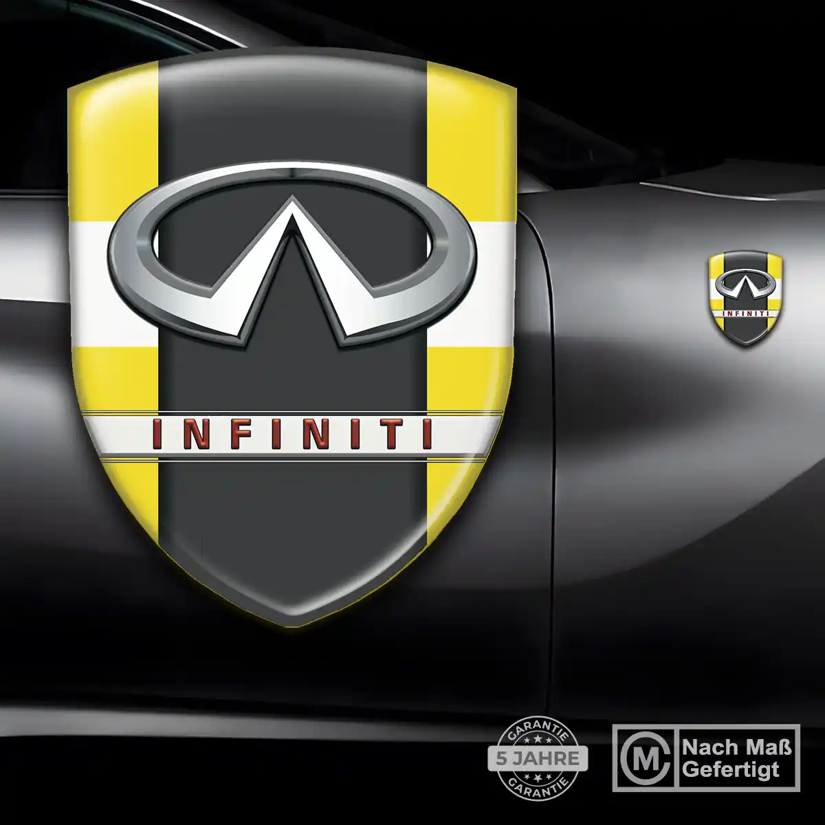 Infiniti Emblem Wappen Aufkleber Hohe Qualität