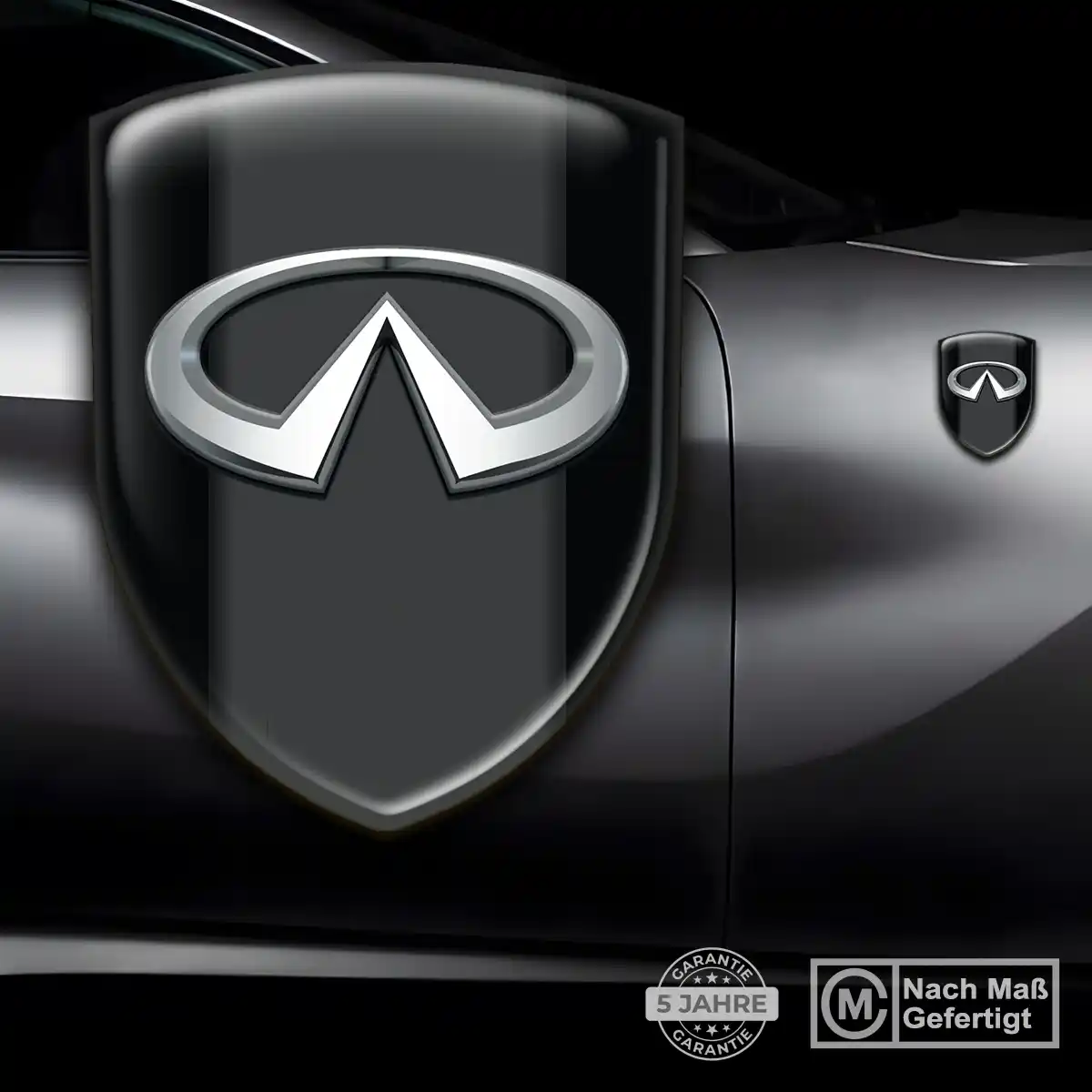 Infiniti Emblem Wappen Aufkleber Luxus-Edition