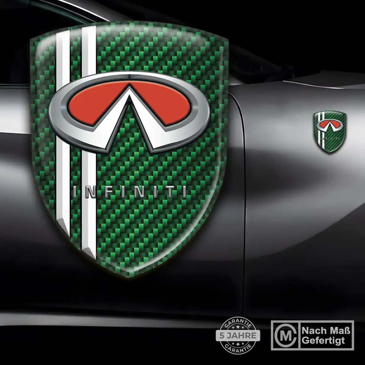Infiniti Emblem Wappen Aufkleber Markenedition