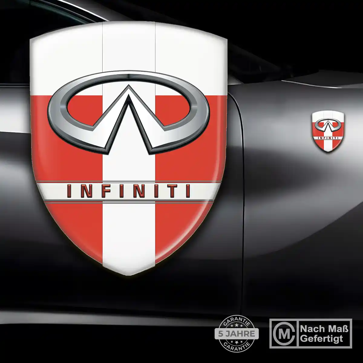 Infiniti Emblem Wappen Aufkleber Premiumqualität