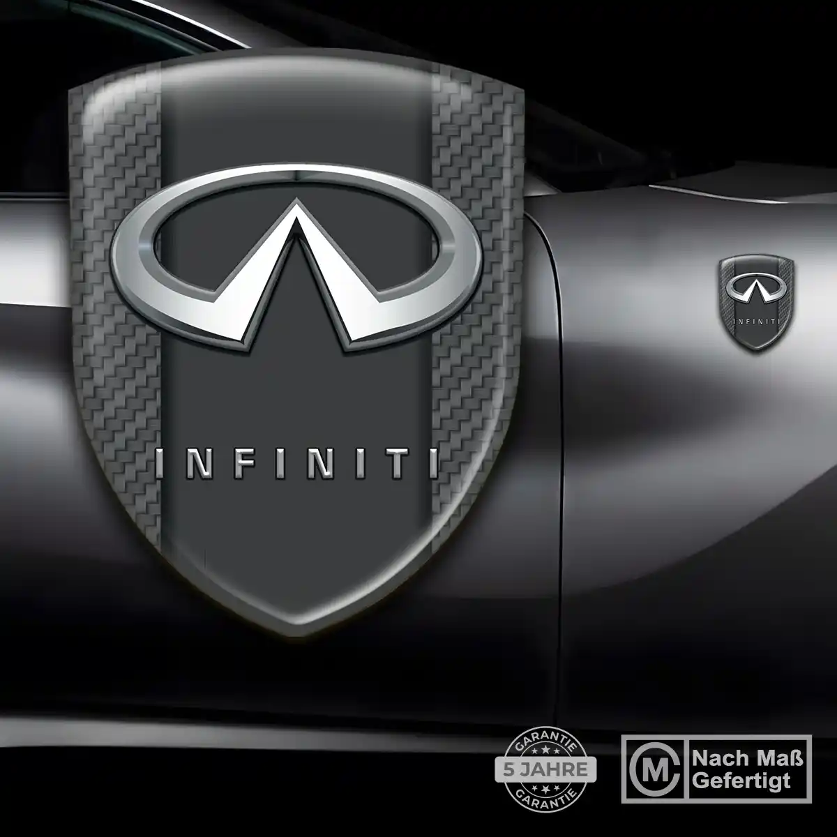 Infiniti Emblem Wappen Ausdrucksstarkes Design