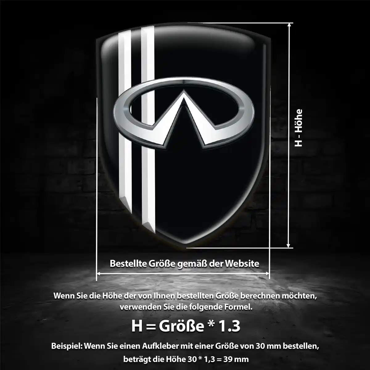 Infiniti Emblem Wappen Auto Anspruchsvolles Design