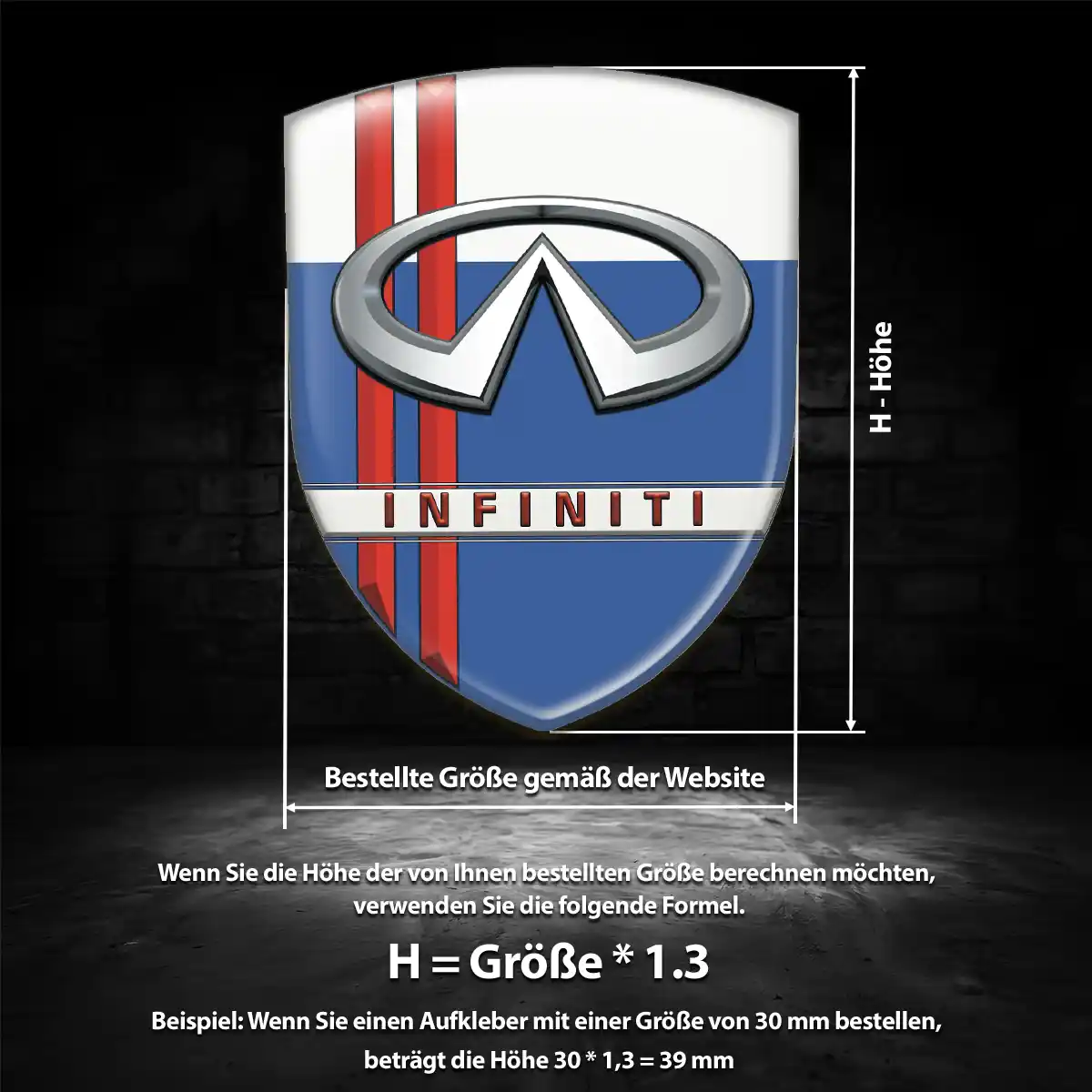 Infiniti Emblem Wappen Auto Elegantes Design