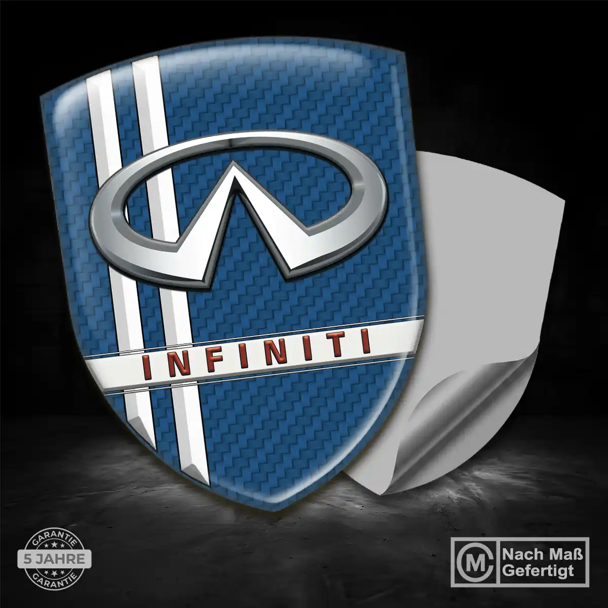 Infiniti Emblem Wappen Auto Premium-Edition