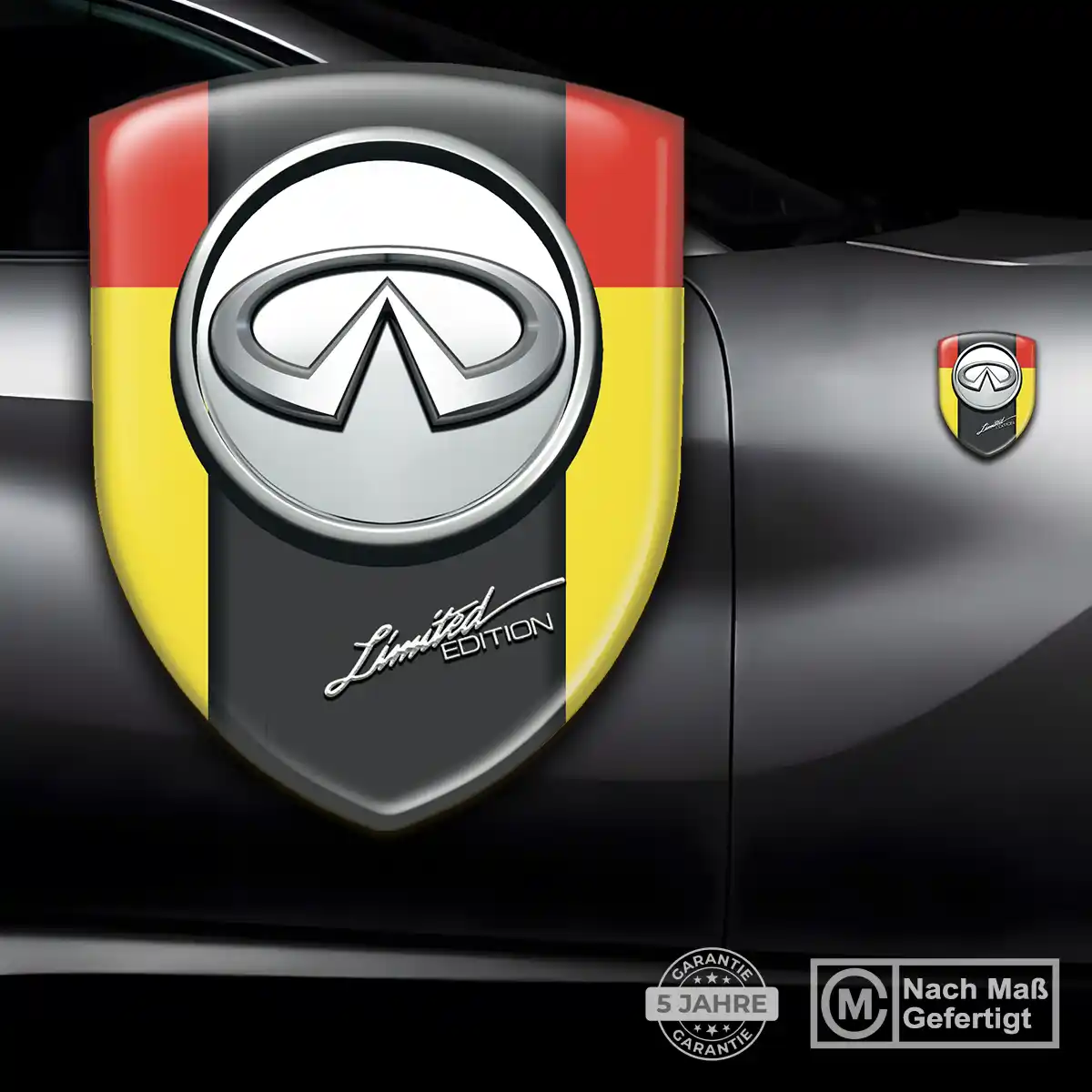 Infiniti Emblem Wappen Auto Premiumqualität